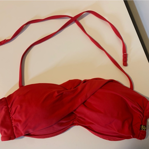 Red bathing suit top - Picture 1 of 1